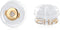 14K Real Solid Gold Earring Backs Hypoallergenic Soft Clear Silicone Earrings Backings Ear Piercing Replacements Secure Safety for Studs Drop Comfortable