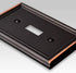 Amerelle 149T4DB Chelsea Wallplate, 4 Toggle, Aged Bronze