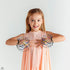 Flow Ring Spinner Ring Arm Toy - Magic Ring Game for Kids Arm Bracelet Kinetic Spiral Flow Ring Spring Toy - 3D Roll Rings Arm Slinky Metal Toy Stainless Ring - Infinity Loop Rainbow Kinetic Flow Ring