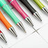 PASISIBICK Plastic Beadable Pens, Assorted Bead Pens for DIY PPL Gift with Shaft Black Ink, 10 Pieces