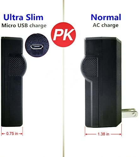Kastar Battery (X2) & Slim USB Charger for Kodak KLIC-7001 and Kodak EasyShare M320, M340, M341, M753 Zoom, M763, M853 Zoom, M863, M893 is, M1063, M1073 is, V550, V570, V610, V705, V750 Cameras