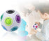 CuberSpeed Rainbow Ball Magic Cube Fidget Toy Puzzle Magic Rainbow Ball Puzzle Fun Fidget