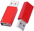 Data Blocker USB - USB Blocker?100% Guaranteed Prevent Hacker Attack.Any Other USB Device Charging,USB-Data Blocker.Data Blockers for Apple Products (5 Red)