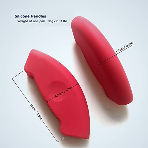 Jean-Patrique Silicone Handles for The Whatever Pan - Red