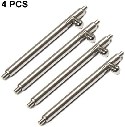 Sankel 20mm Quick Release Spring Bars Pins,4PCS Stainless Steel Watch Replacement Band Spring Bars Strap Link Pins Diameter 1.5mm + Spring Bar Tool for Samsung Galaxy Watch 4/Active 2/Galaxy 42mm