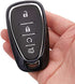 Black TPU Key Fob Cover Case Remote Holder Protector for Chevrolet 2016 2017 2018 2019 2020 2021 Chevy Malibu Camaro Cruze Traverse Sonic Volt Bolt Equinox