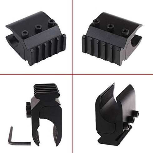 Universal 21mm Weaver Picatinny Rail Base Adapter Converter Barrel Scope Mount