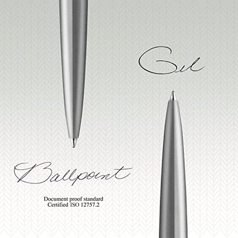 Parker Jotter London Refills Discovery Pack: 3 Quinkflow Refills for Ballpoint Pens & 3 Quink Gel Refills