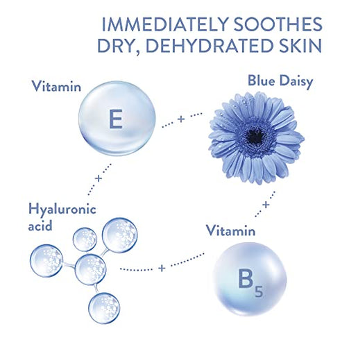 CETAPHIL Deep Hydration Fragrance Free Healthy Glow Daily Face Cream, 1.7 oz, 48Hr Dry Skin Face Moisturizer for Sensitive Skin, With Hyaluronic Acid, Vitamin E & B5, Dermatologist Recommended