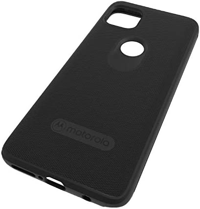 Motorola Essentials Motorola One 5G Ace (One 5G UW Ace) Protective Case- Black - Precision fit Shock Absorbing Cases for Enhanced Phone Grip, Style, Drop Protection for Your Device