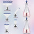 Benote Metal Diamond Art Pen, Ergonomic Diamond Drill Dotz Pen Screw in Tip 5D Diamond Accessories Painting Tools Multi Replacement Pen Heads for DP Cross Stitch - Rose Gold