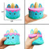 Yoaushy Squishies Slow Rising Toy Set Jumbo Unicorn Cake Horse Panda Egg Soft Cute Hop Props Stress Relieve Sensory Toy for Boys and Girls(4 Packs)