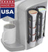 Sidekick Coffee Pod Holder for Keurig K-Cup, Made in the USA, Side Mount, K Cup Storage, K Cup Holder, Space-Saving, 2-Pack