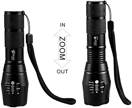 IR illuminator Flashlight, UltraFire 850nm Focus Adjustable IR Led Flashlight Infrared Light Torch for Night Vision, Coyote Hog Predator Hunting