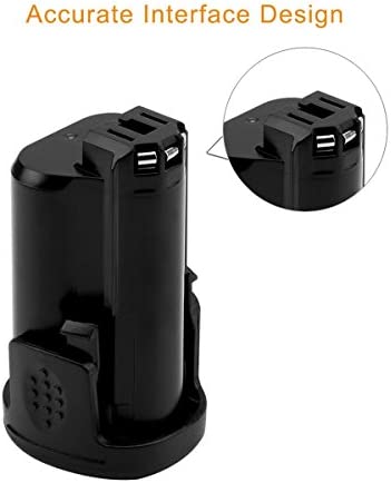 Shentec 3000mAh 12V Lithium-Ion Replacement Battery Compatible with Dremel B812-03, Works with Dremel 8200 8220 and 8300 Cordless Tools