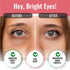 Look At Me Under Eye Mask Dark Circles and Puffiness (10 Pairs). Korean Skin Care Green Tea Hydrogel Eye Patch / Under Eye Pads. Dark Circle Remover and Collagen Eye Mask for Puffy Eyes.