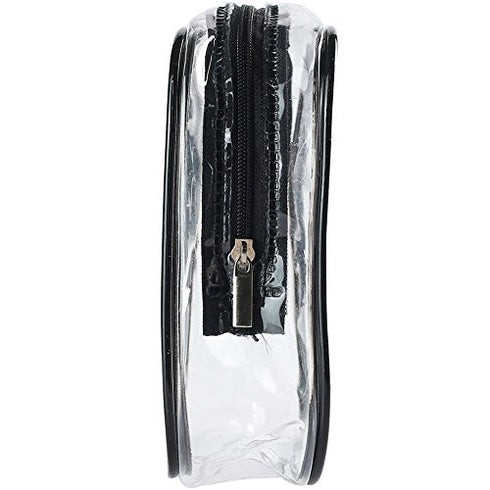 ScivoKaval Clear Carry-On Travel Toiletry Bag TSA 3 1 1 Airline Quart Bag 1 Quart Sized with Zipper for Men and Women 1 Pack