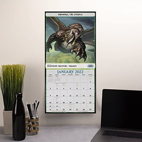 2022 Magic: The Gathering Wall Calendar, 12" x 12", Monthly (DDW21728)