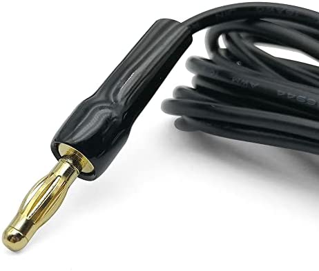 Turntable Custom Ground Wire Plug Plated 5.9 Feet Long for Technics Sl Models