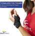 Mini Thumb Spica for Arthritis & DeQuervain Tenosynovitis Treatment-Stabilize CMC, MCP Joints Carpal Tunnel, Sprains, & Trigger Pain Relief by Brace Direct