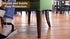 Small/Black- NancyProtectz Patented with Rubberized Grips/Chair Leg Hardwood Floor Protector. The Original Furniture Sock