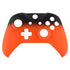 eXtremeRate Shadow Orange Soft Touch Grip Front Housing Shell for Xbox One Wireless Controller 1708, Replacement Parts Top Faceplate Cover for Xbox One S/X Controller - Controller NOT Included