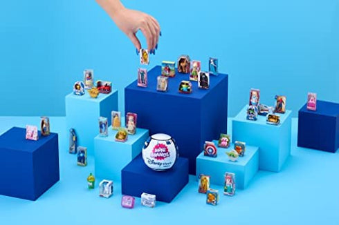 5 Surprise Disney Mini Brands by ZURU (2 Pack) Amazon Exclusive Disney Store Edition, Mystery Capsule Real Miniature Brands Collectibles Toys for Kids, Teens, and Adults