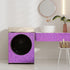 Purple Glitter Wallpaper Purple Glitter Peel and Stick Wallpaper Removable Sparkle Contact Paper Self Adhesive Paper for Wall Cabinet DIY Gift Christmas Decoration Vinyl Roll 17.7"x78.7"