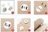 100 Sets Silver Tone Magnetic Purse Snap Clasps Button/Great for Closure Purse Handbag Clothes Sewing Craft No Tools Required 14mm