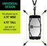 Gear Beast Cell Phone Lanyard - Neck Phone Holder w/ Card Pocket and Silicone Neck Strap - Compatible with Most Smartphones, Black