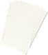 A5 Planner Filler Paper 5-3/4" x 8-1/4", College Ruled, 6-Hole Punched Loose Leaf Paper for 6-Ring Binders, 100 Sheets Per Pack