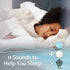 LectroFan Micro2 Guaranteed Non-Looping Sound Machine and Stereo Ready Bluetooth Speaker with White Noise, Fan Sounds, Ocean Sounds for Sleep, Relaxation, Privacy, Study, and Audio Streaming, White