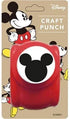 Small and Large Disney Craft Paper Punches of Mickey Mouse Logo (2 Punches) (Japan Import)