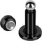 Hommyzone Adjustable Height Magnetic Door Stopper,Magnetic Door Stop, 304 Stainless Steel Door Holder with Wall&Floor Mounted€¦?Black)