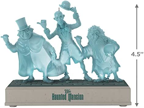 Hallmark Keepsake Christmas Ornament 2022, Disney The Haunted Mansion Hitchhiking Ghosts, Music with Light