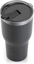 RTIC Tumbler with Splash Proof Lid, 30 oz, Black, Insulated Travel Stainless Steel Coffee Mug, Sweat Proof, Keeps Hot & Cold Longer