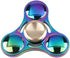 Mtele EDC Hand Spinner Metal Fidget ADHD Focus Toy Ultra Durable High Speed Anxiety Relief Toys,Rainbow Color