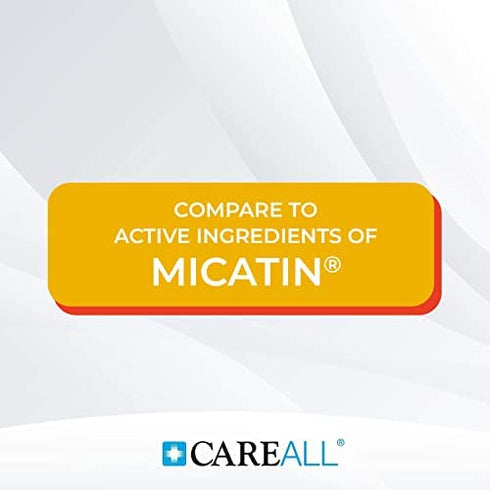 CareAll (4 Pack) 1.0 oz. Antifungal Miconazole Nitrate 2% Cream, Compare to Leading Brand, Cures Most Athlete’s Foot, Jock Itch, Ringworm