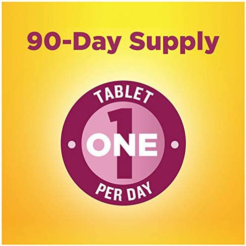 Nature Made Women's Multivitamin Tablets, 90 Count for Daily Nutritional Support