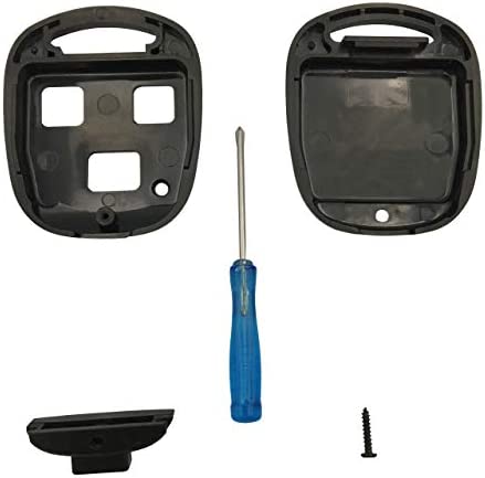 Replacement 3 Buttons Key Fob Shell Case Fit for Lexus Keyless Entry Remote Car Smart Key Fob Cover Housing Casing