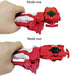 Speder Bey Gyro Blades Burst Sparking Launcher Set, Battling Burst Light Sparking String Launcher Set - Gyro Right Spin Top (Red)