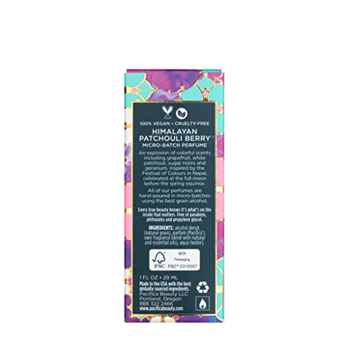Pacifica Himalayan Patchouli Berry Perfume Perfume Spray 1 oz Women
