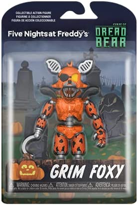 Funko POP Action Figure: Five Nights at Freddy's Dreadbear - Grim Foxy,Multicolor,56185