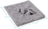 CREVENT Cozy Plush Baby Security Blanket Loveys for Baby Boys and Girls, Minky Dot Front + Sherpa Backing with Animal Face (Grey Bunny)