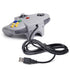 Classic N64 Controller, SAFFUN N64 Wired USB PC Game pad Joystick, N64 Bit USB Wired Game Stick Joy pad Controller for Windows PC MAC Linux Raspberry Pi 3 Sega Genesis Higan (Grey)