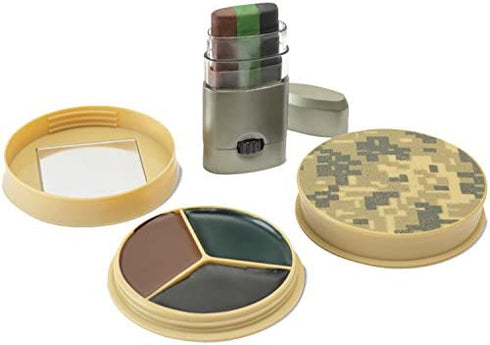 HME Products 3 Color Camo Face Paint Stick, Multi, One Size