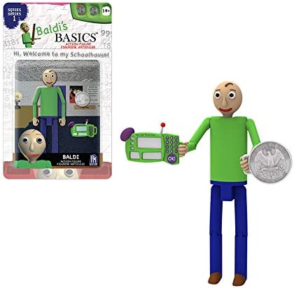 Baldi's Basics 5" Action Figure (Baldi), Multicolour