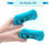 FYOUNG Hand Grips Compatible with Switch/Switch OLED Model Controllers, Grip Compatible with Switch Joy Con - Blue and Red (2 Packs)