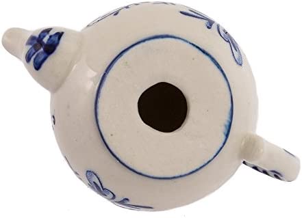 Kurt Adler 2-3" Porcelain Delft Blue Teapot Ornament Set of 3