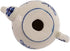 Kurt Adler 2-3" Porcelain Delft Blue Teapot Ornament Set of 3